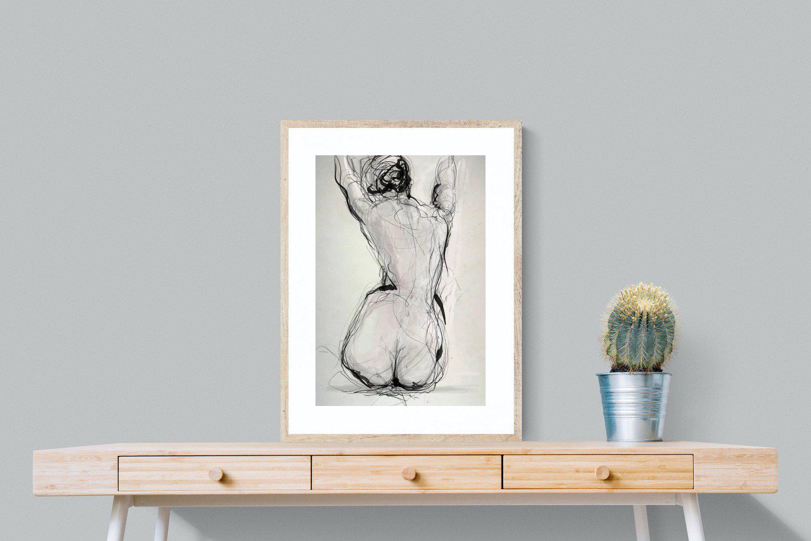 Curvy-Wall_Art-60 x 80cm-Framed Print-Wood-Pixalot