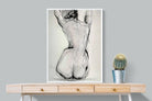 Curvy-Wall_Art-75 x 100cm-Mounted Canvas-White-Pixalot