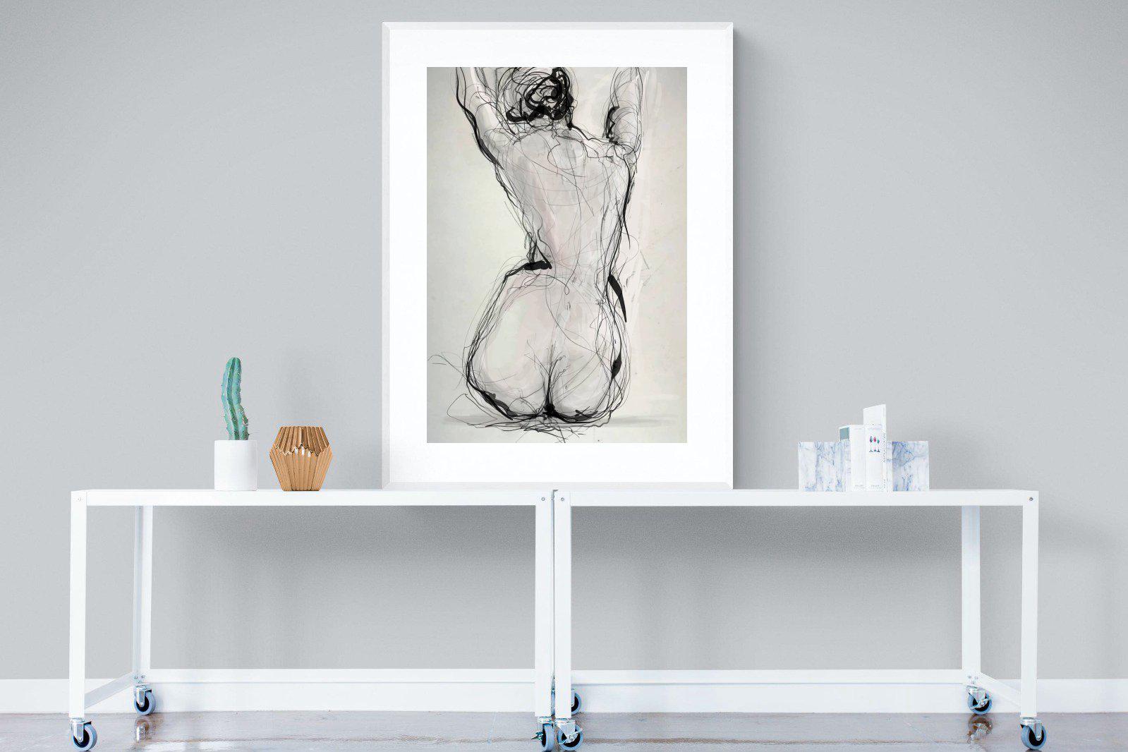 Curvy-Wall_Art-90 x 120cm-Framed Print-White-Pixalot