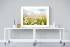 Daisies-Wall_Art-120 x 90cm-Framed Print-Wood-Pixalot