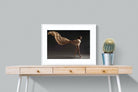 Dancing in the Dark-Wall_Art-80 x 60cm-Framed Print-White-Pixalot