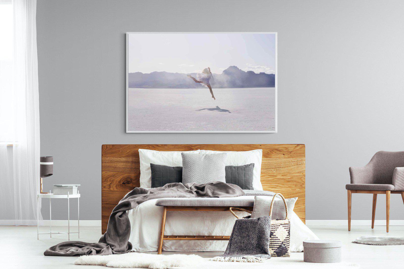 Dancing in the Desert-Wall_Art-150 x 100cm-Mounted Canvas-White-Pixalot
