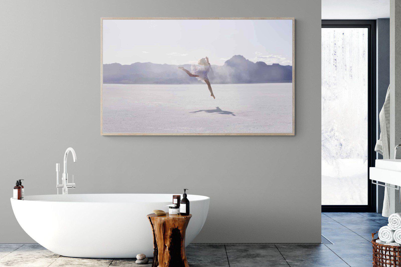 Dancing in the Desert-Wall_Art-180 x 110cm-Mounted Canvas-Wood-Pixalot