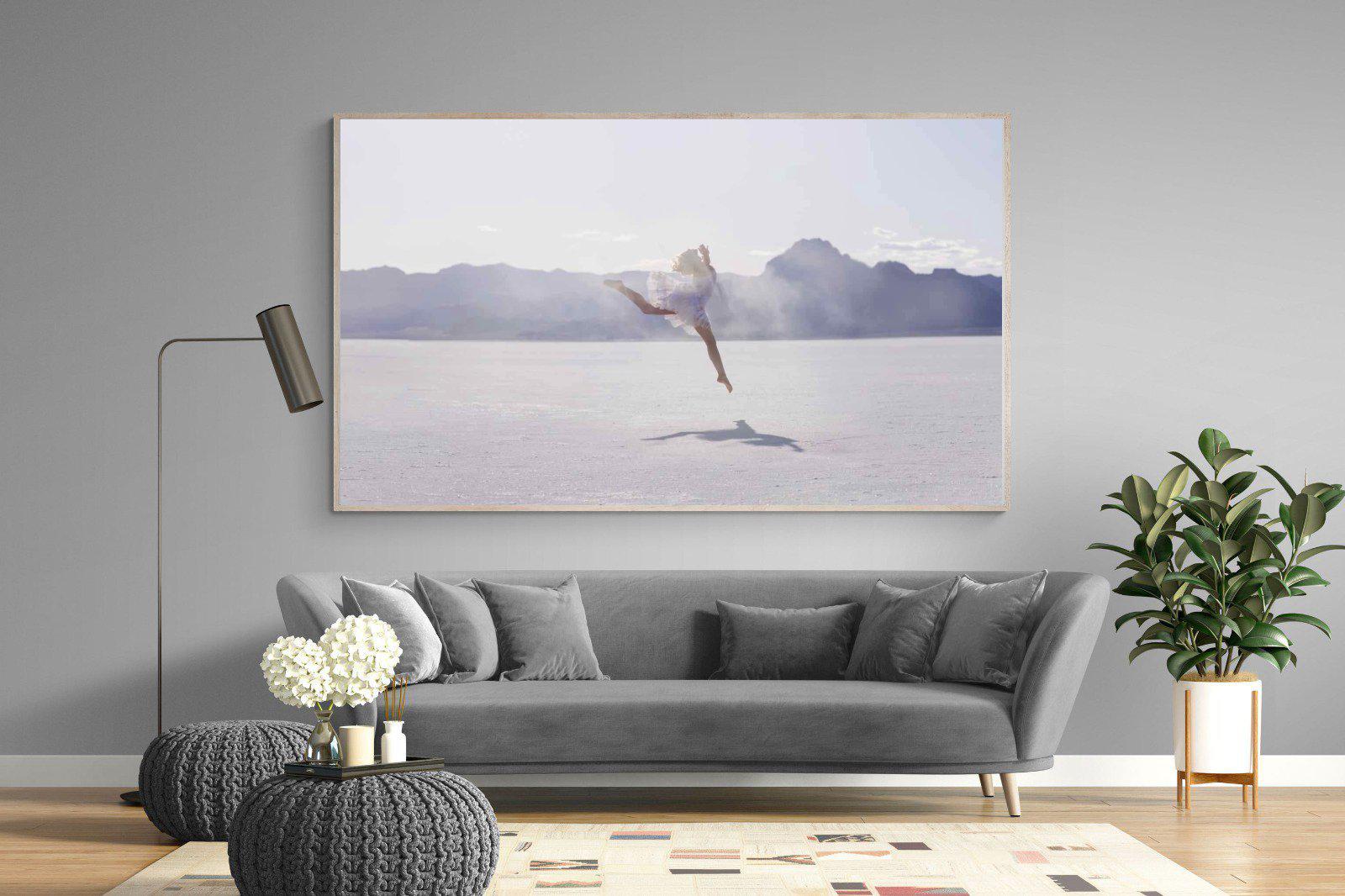 Dancing in the Desert-Wall_Art-220 x 130cm-Mounted Canvas-Wood-Pixalot