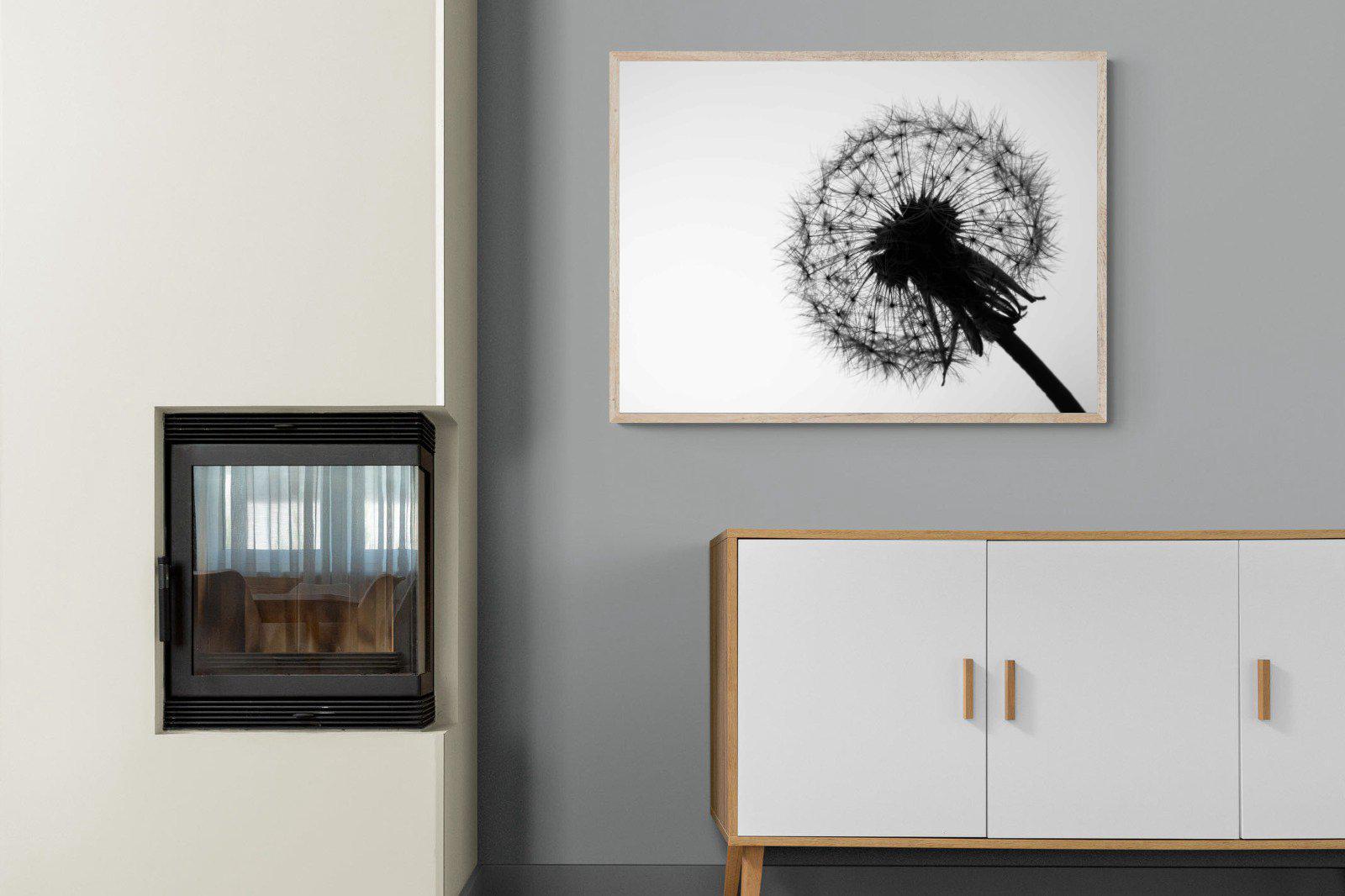 Dandelion-Wall_Art-100 x 75cm-Mounted Canvas-Wood-Pixalot