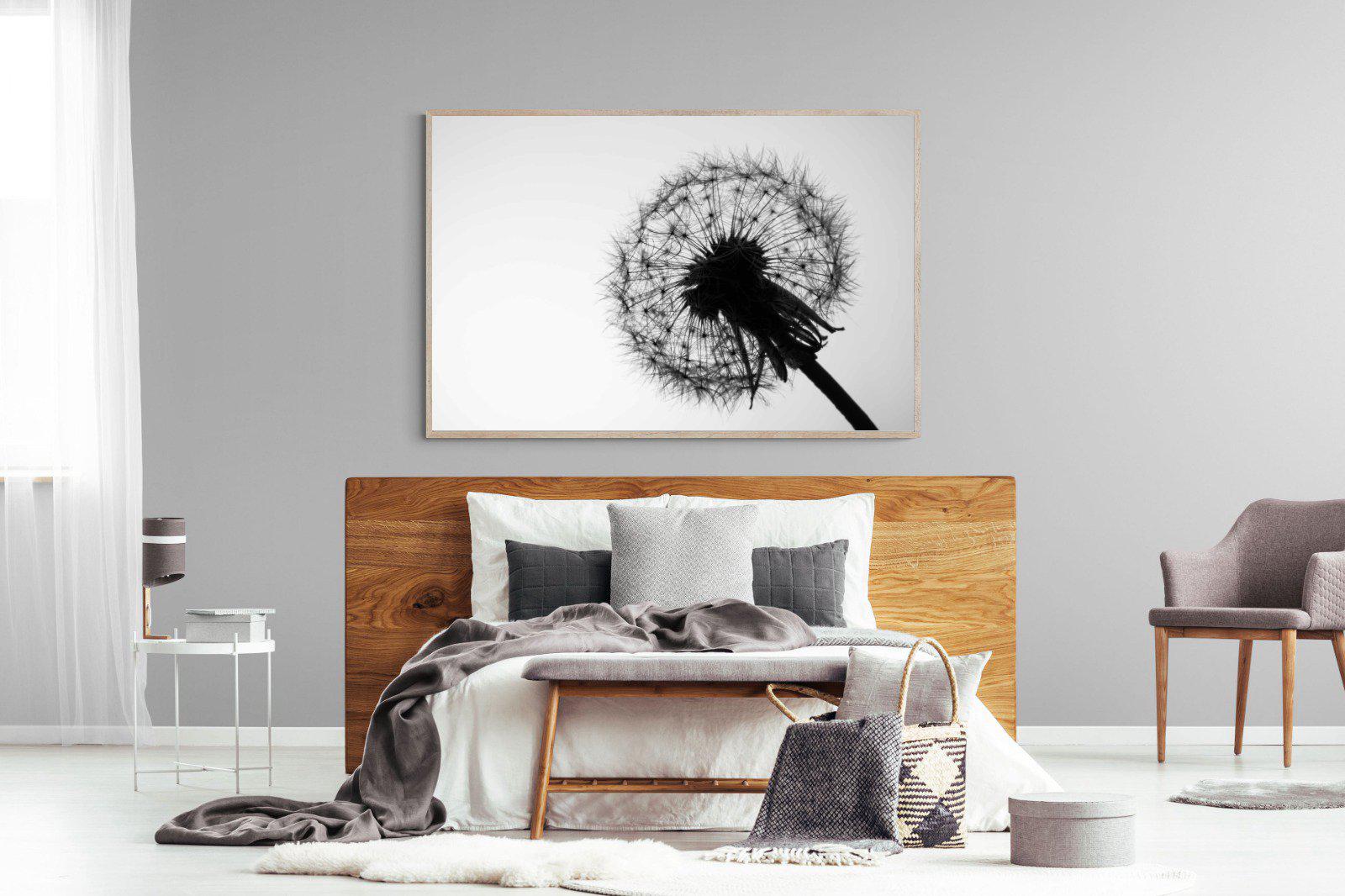 Dandelion-Wall_Art-150 x 100cm-Mounted Canvas-Wood-Pixalot