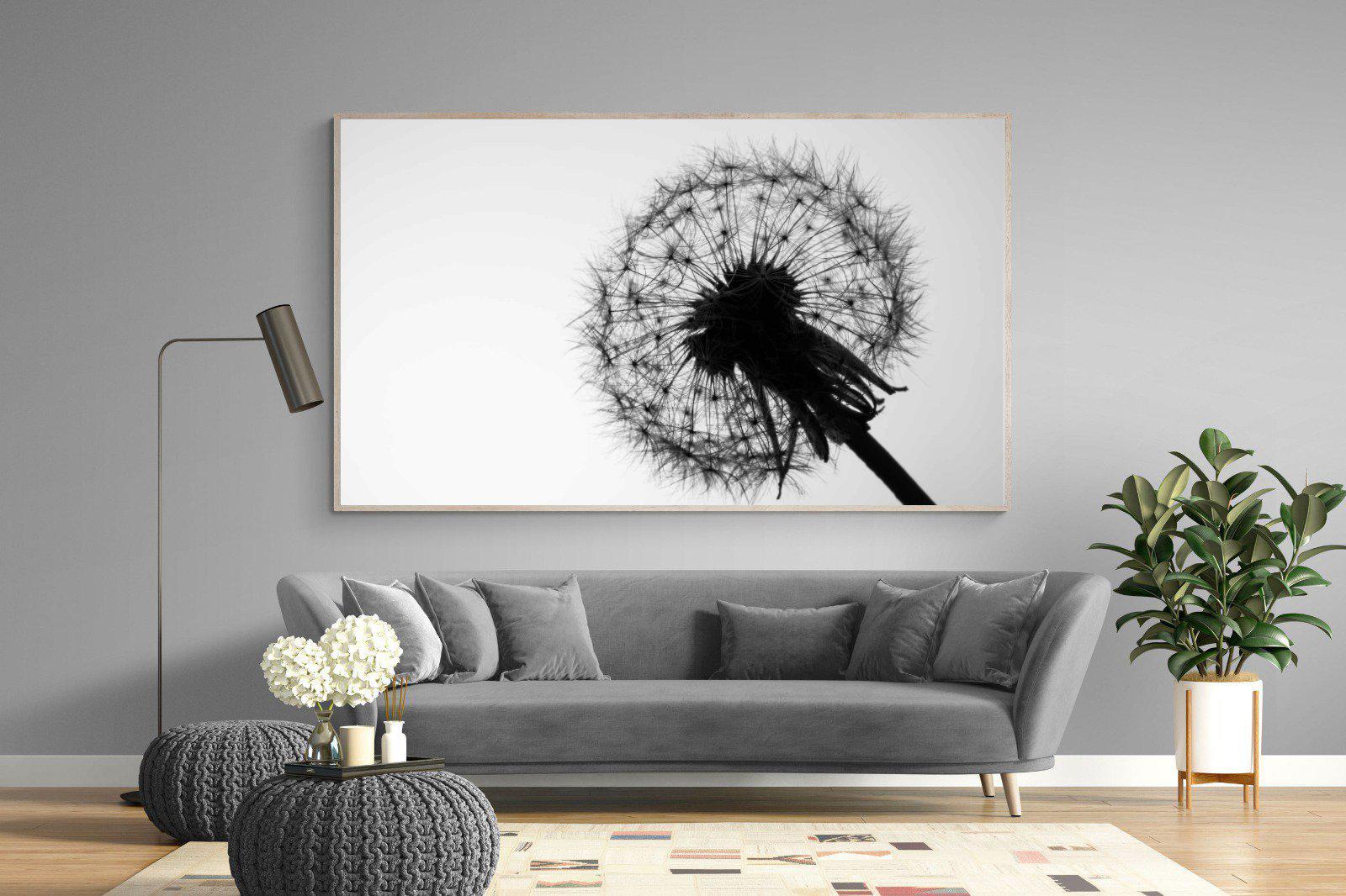 Dandelion-Wall_Art-220 x 130cm-Mounted Canvas-Wood-Pixalot