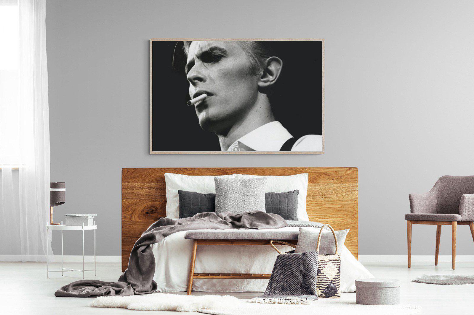 David Bowie-Wall_Art-150 x 100cm-Mounted Canvas-Wood-Pixalot
