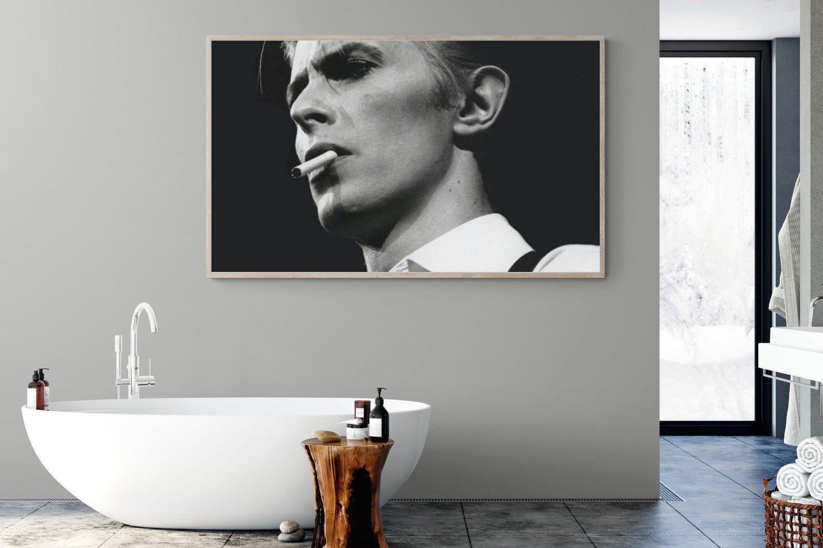 David Bowie-Wall_Art-180 x 110cm-Mounted Canvas-Wood-Pixalot
