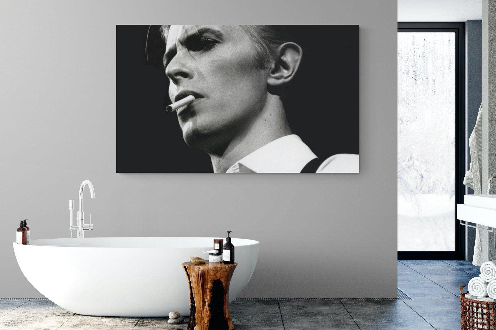 David Bowie-Wall_Art-180 x 110cm-Mounted Canvas-No Frame-Pixalot