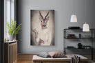 Deer Head-Wall_Art-120 x 180cm-Mounted Canvas-No Frame-Pixalot