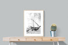 Dhow-Wall_Art-60 x 80cm-Framed Print-Wood-Pixalot
