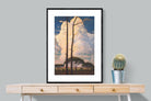 Die Wolk-Wall_Art-75 x 100cm-Framed Print-Black-Pixalot