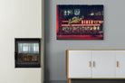 Diner-Wall_Art-100 x 75cm-Mounted Canvas-No Frame-Pixalot