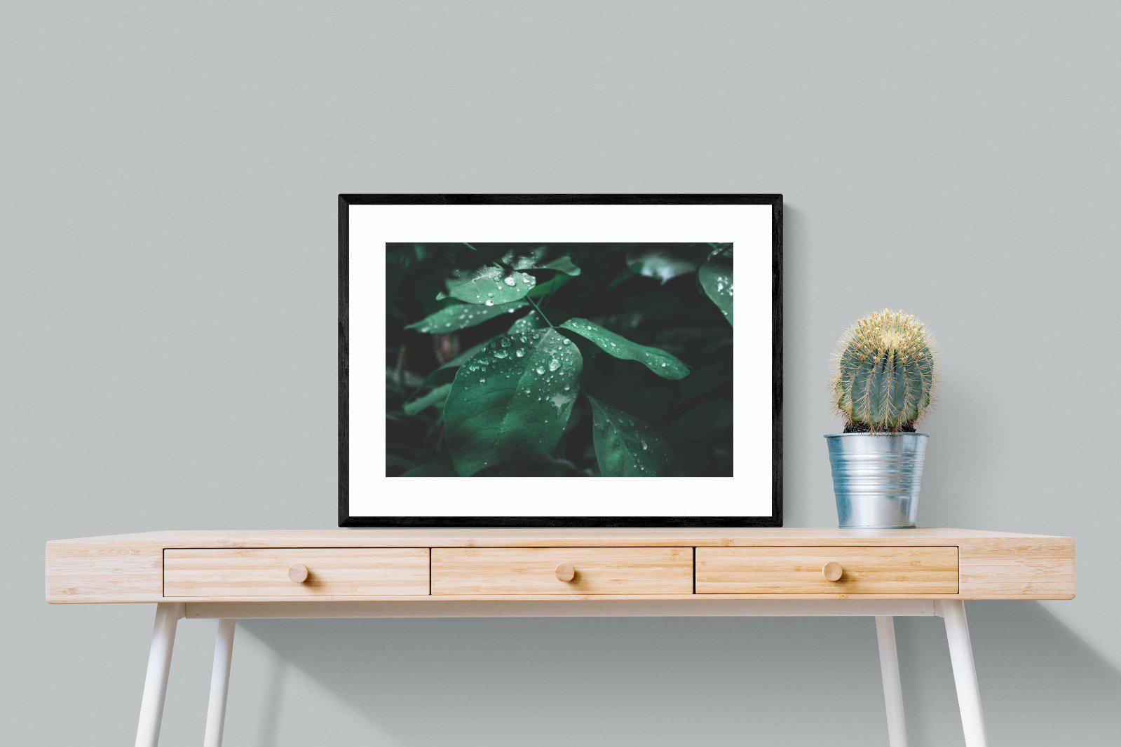 Droplet-Wall_Art-80 x 60cm-Framed Print-Black-Pixalot