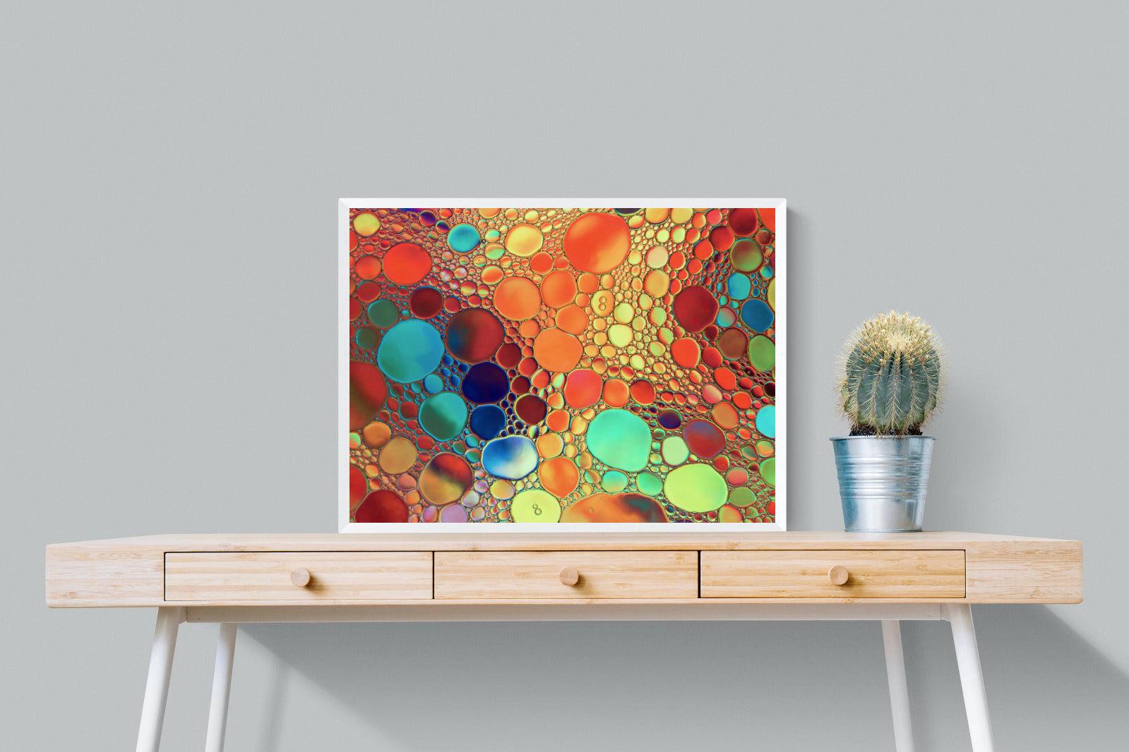 Drops of Colour-Wall_Art-80 x 60cm-Mounted Canvas-White-Pixalot