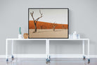 Dry Land-Wall_Art-120 x 90cm-Mounted Canvas-Black-Pixalot
