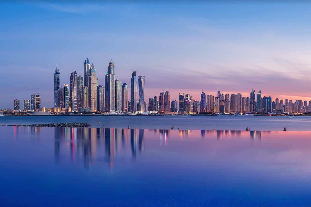 Dubai Skyline-Wall_Art-Pixalot