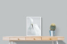 Egret-Wall_Art-45 x 60cm-Mounted Canvas-White-Pixalot