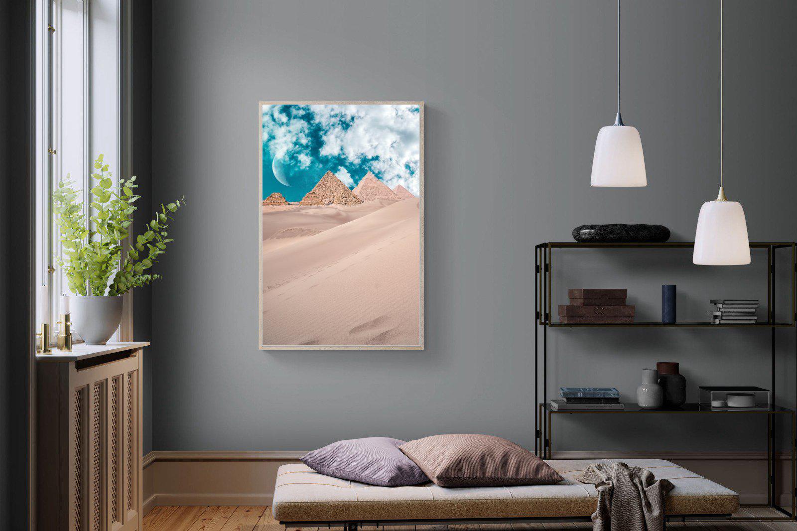 Egypt-Wall_Art-100 x 150cm-Mounted Canvas-Wood-Pixalot