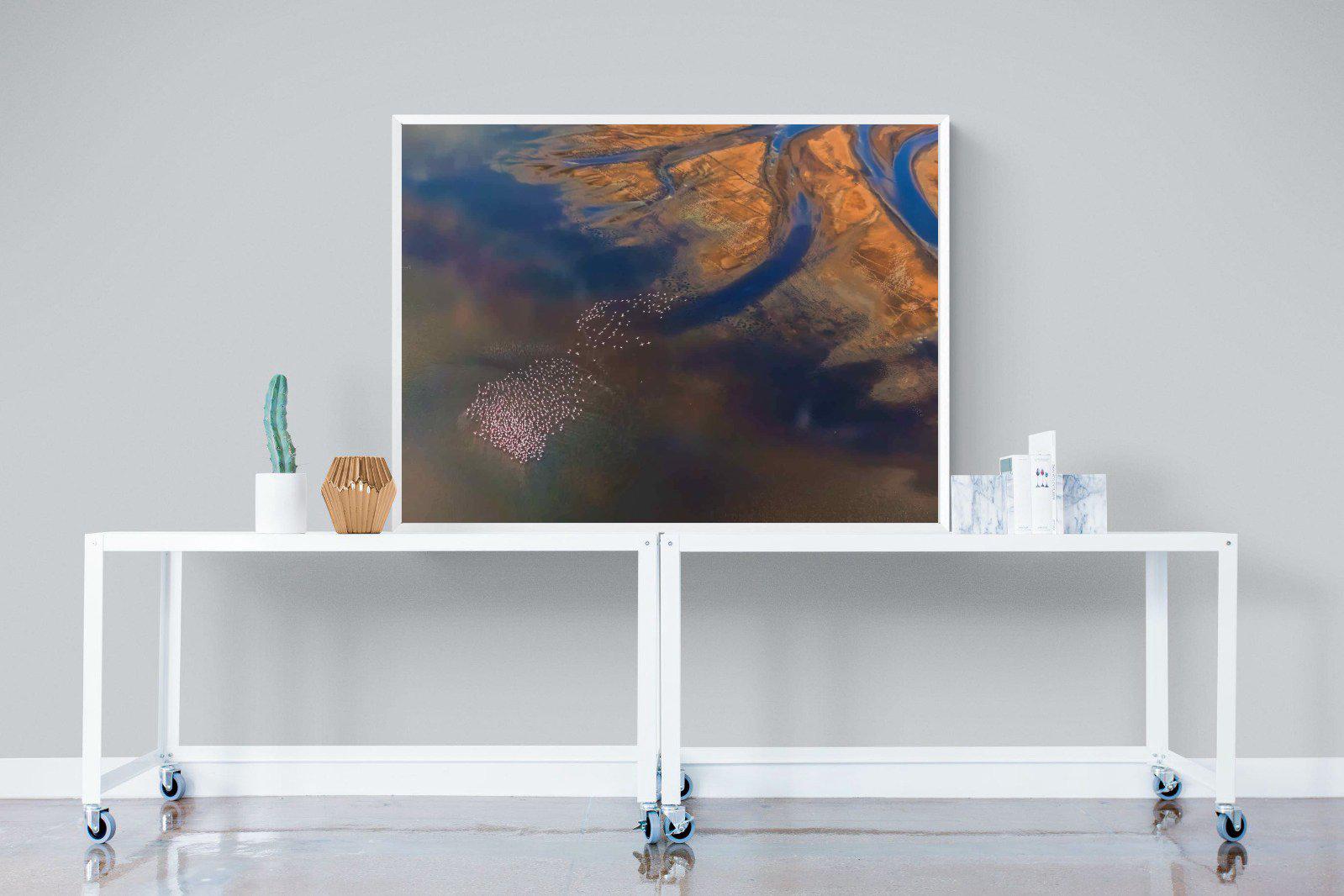 Estuary-Wall_Art-120 x 90cm-Mounted Canvas-White-Pixalot