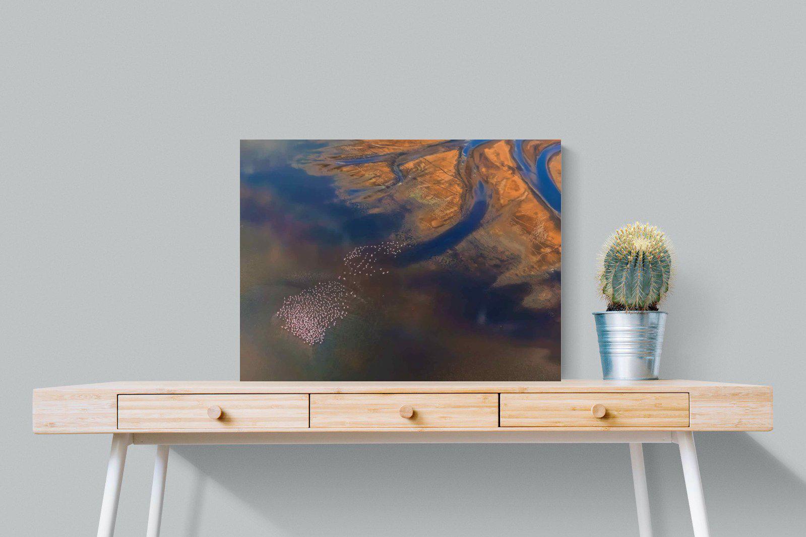 Estuary-Wall_Art-80 x 60cm-Mounted Canvas-No Frame-Pixalot