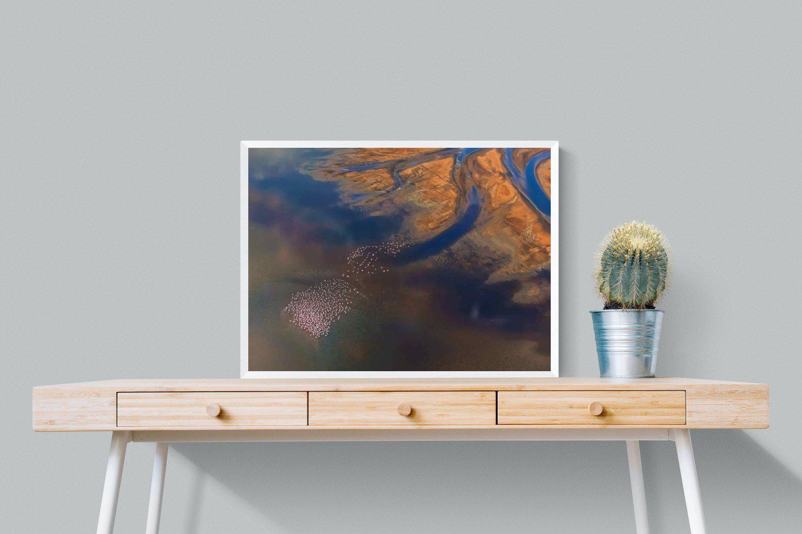 Estuary-Wall_Art-80 x 60cm-Mounted Canvas-White-Pixalot