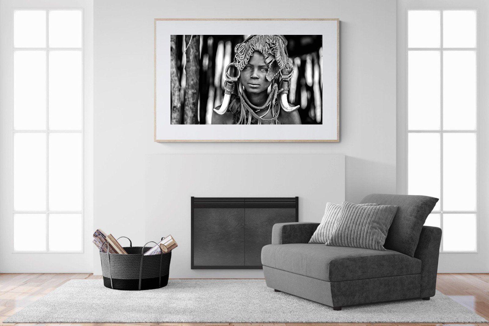 Ethiopian-Wall_Art-150 x 100cm-Framed Print-Wood-Pixalot