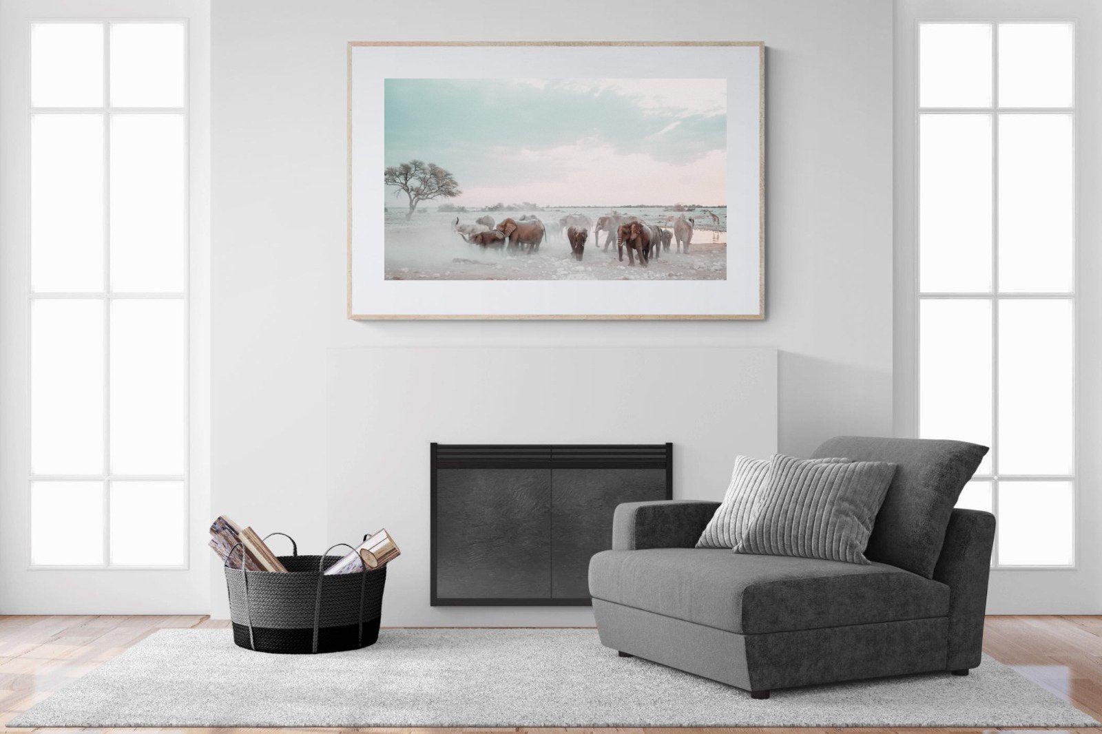 Etosha-Wall_Art-150 x 100cm-Framed Print-Wood-Pixalot