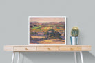 Extensive Landscape with Farmlands-Wall_Art-80 x 60cm-Mounted Canvas-White-Pixalot