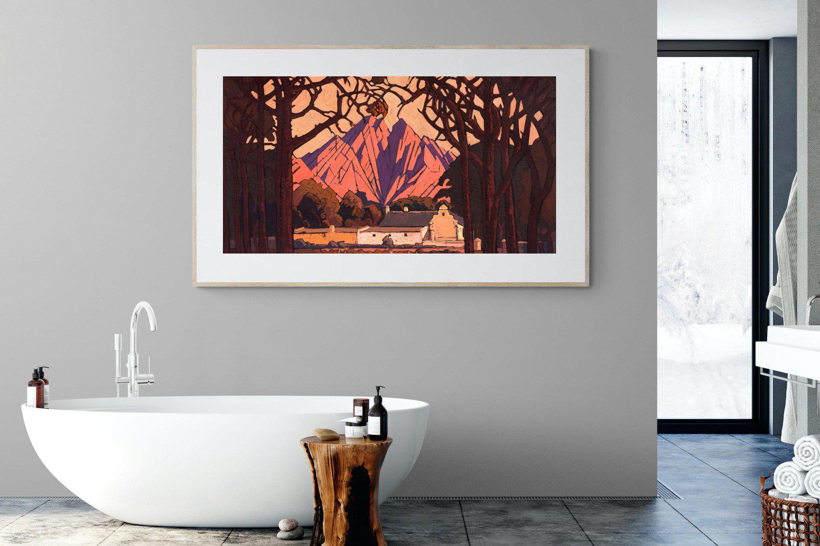Farm Jonkershoek-Wall_Art-180 x 110cm-Framed Print-Wood-Pixalot