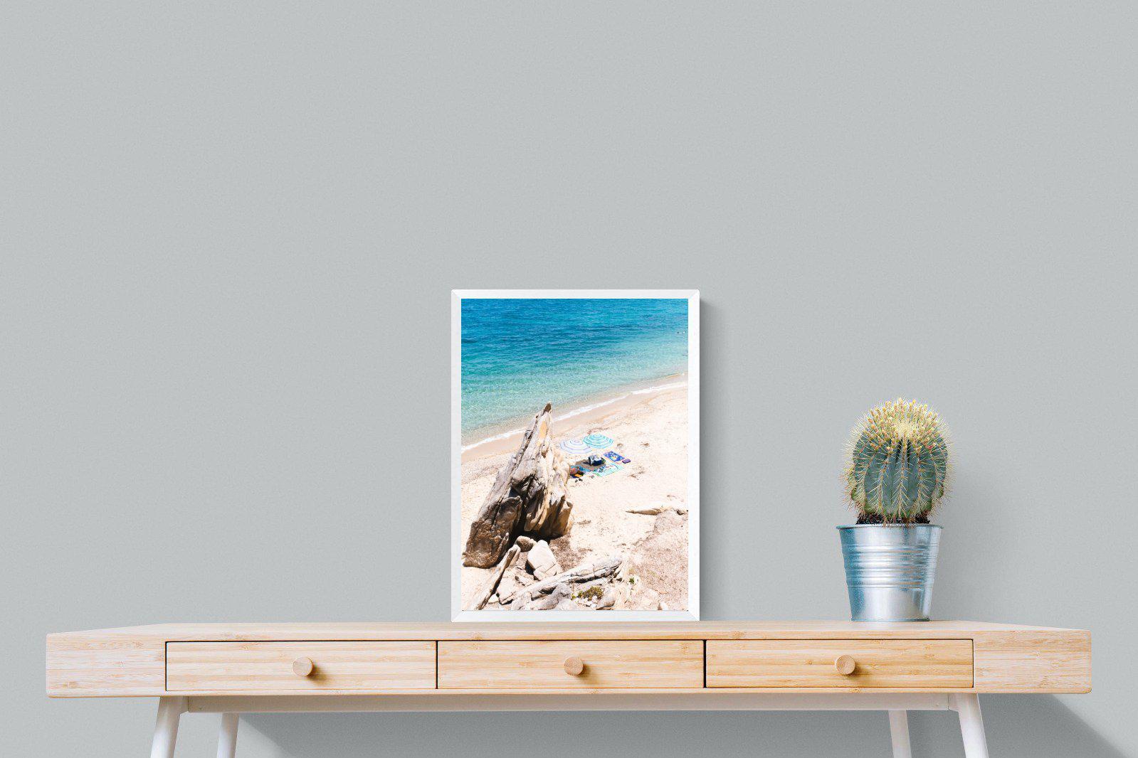 Fava Beach-Wall_Art-45 x 60cm-Mounted Canvas-White-Pixalot
