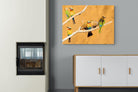 Feathered Friends-Wall_Art-100 x 75cm-Mounted Canvas-No Frame-Pixalot