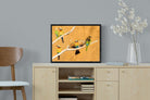 Feathered Friends-Wall_Art-60 x 45cm-Mounted Canvas-Black-Pixalot