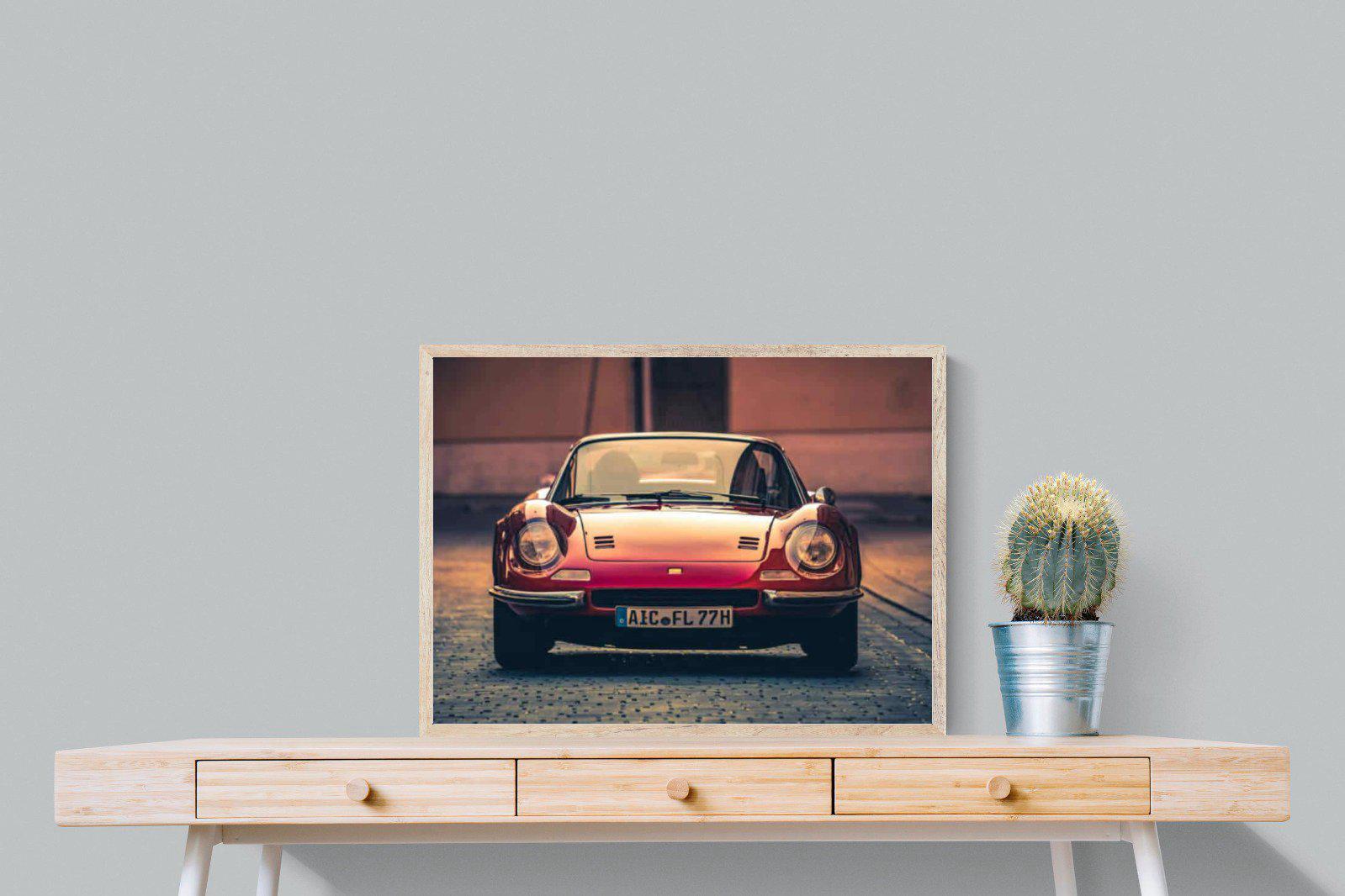 Ferrari Dino-Wall_Art-80 x 60cm-Mounted Canvas-Wood-Pixalot