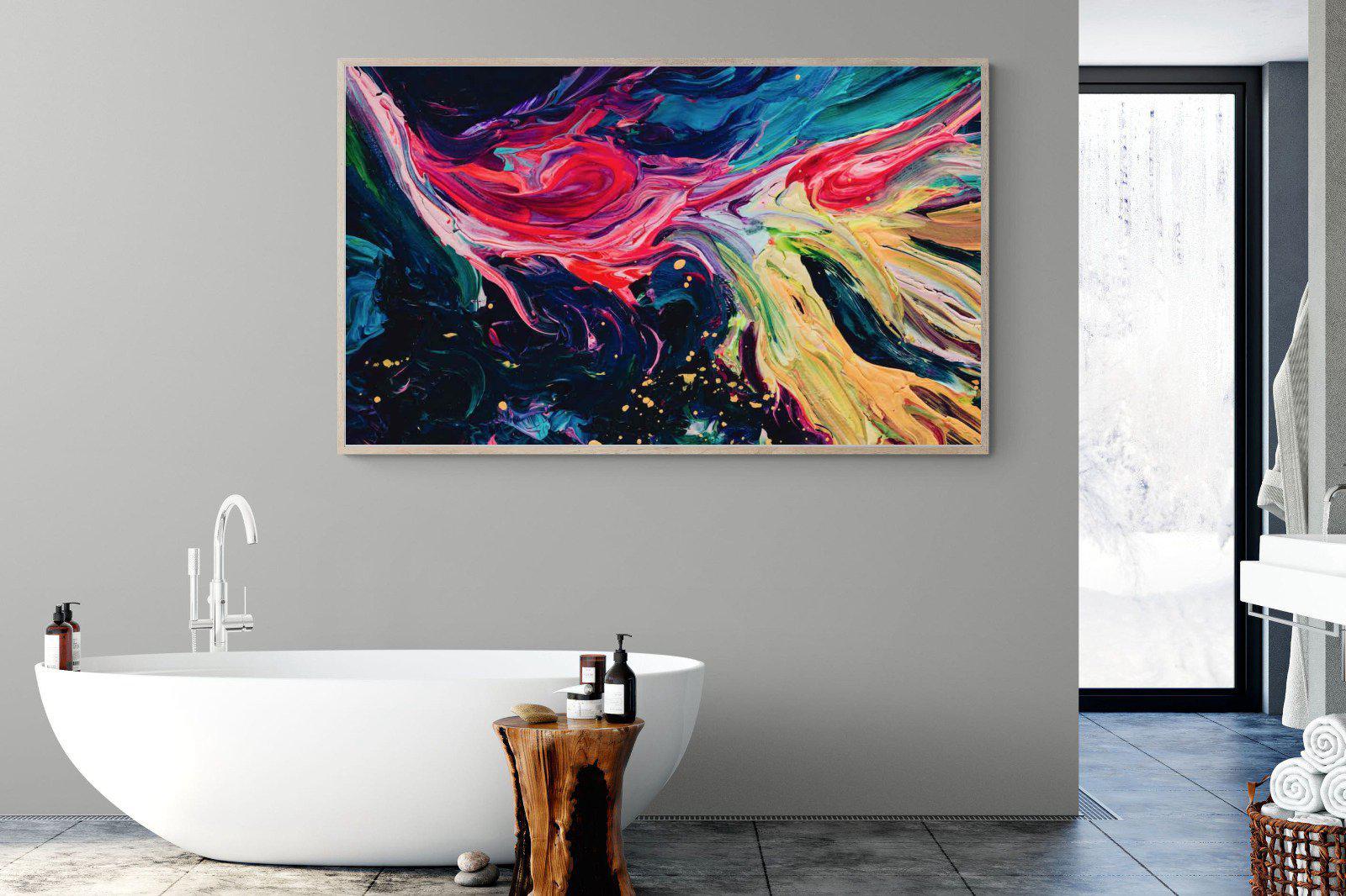 Fireworks-Wall_Art-180 x 110cm-Mounted Canvas-Wood-Pixalot