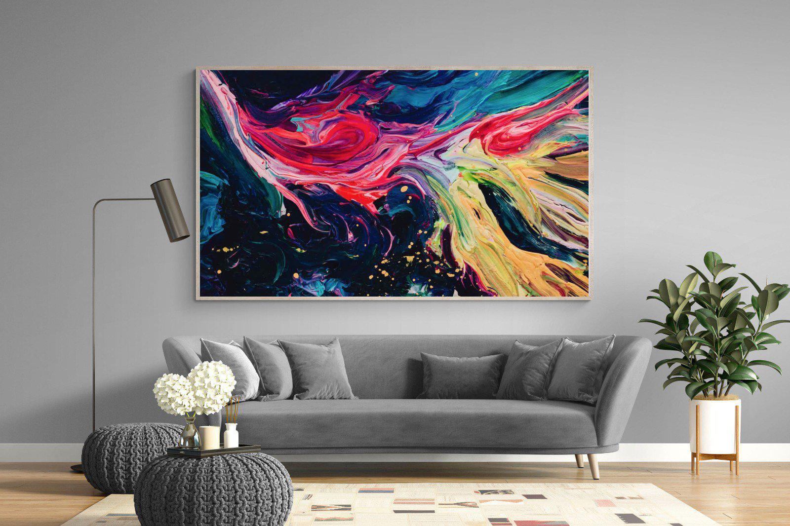 Fireworks-Wall_Art-220 x 130cm-Mounted Canvas-Wood-Pixalot