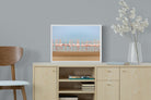 Flamingo Forest-Wall_Art-60 x 45cm-Mounted Canvas-White-Pixalot