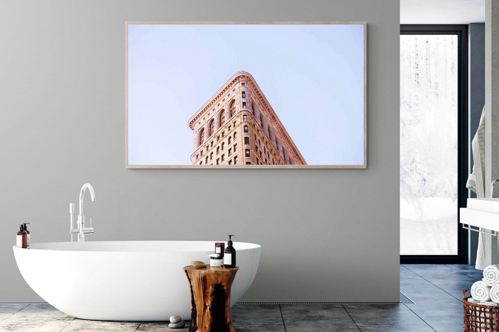 Flatiron Building-Wall_Art-180 x 110cm-Mounted Canvas-Wood-Pixalot