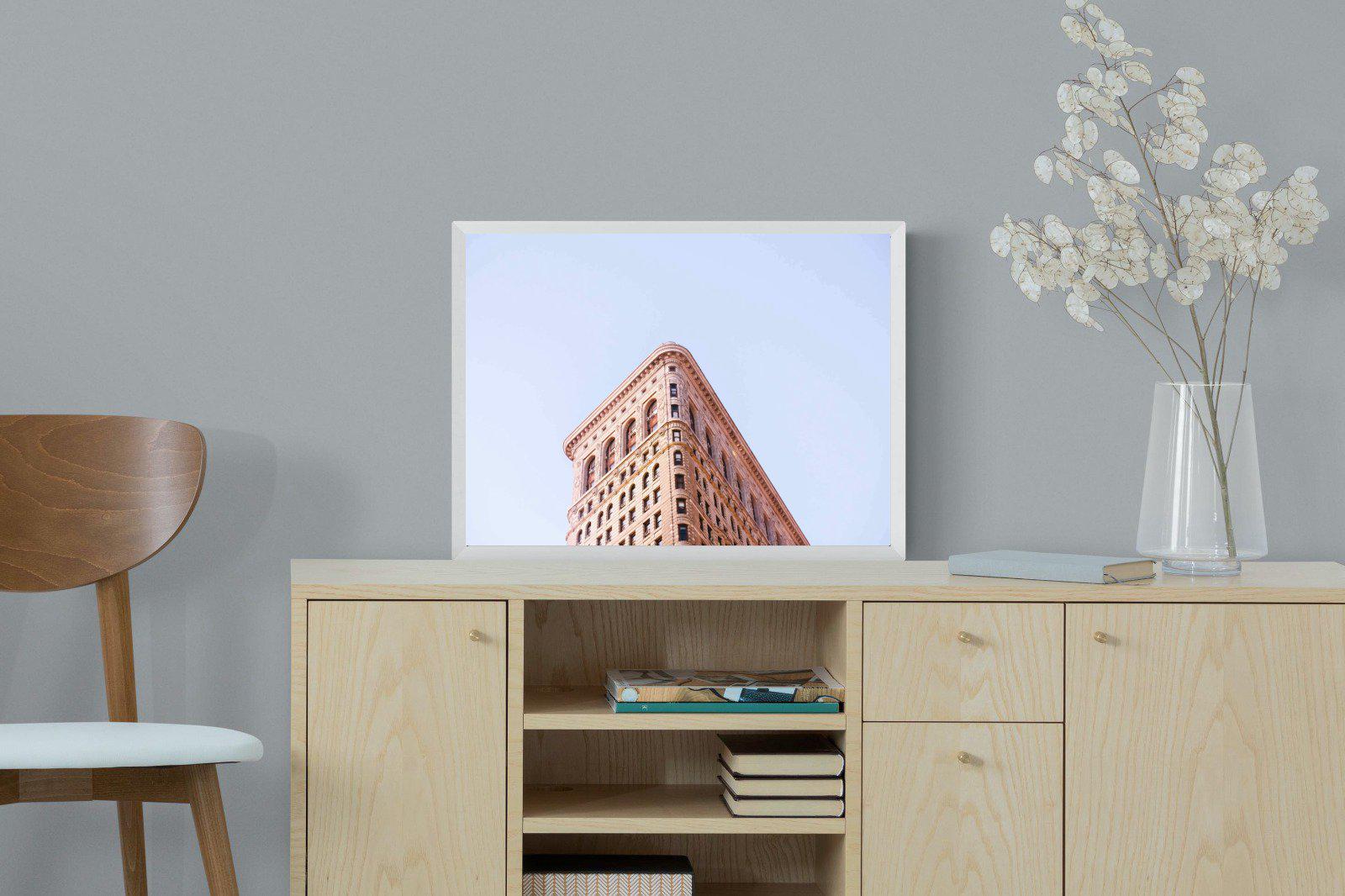 Flatiron Building-Wall_Art-60 x 45cm-Mounted Canvas-White-Pixalot