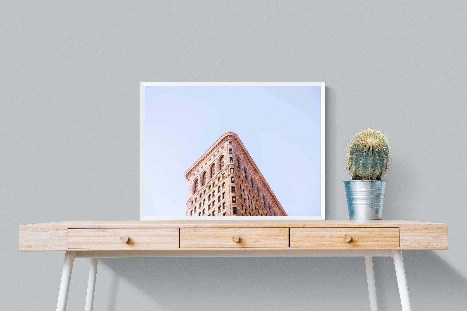 Flatiron Building-Wall_Art-80 x 60cm-Mounted Canvas-White-Pixalot
