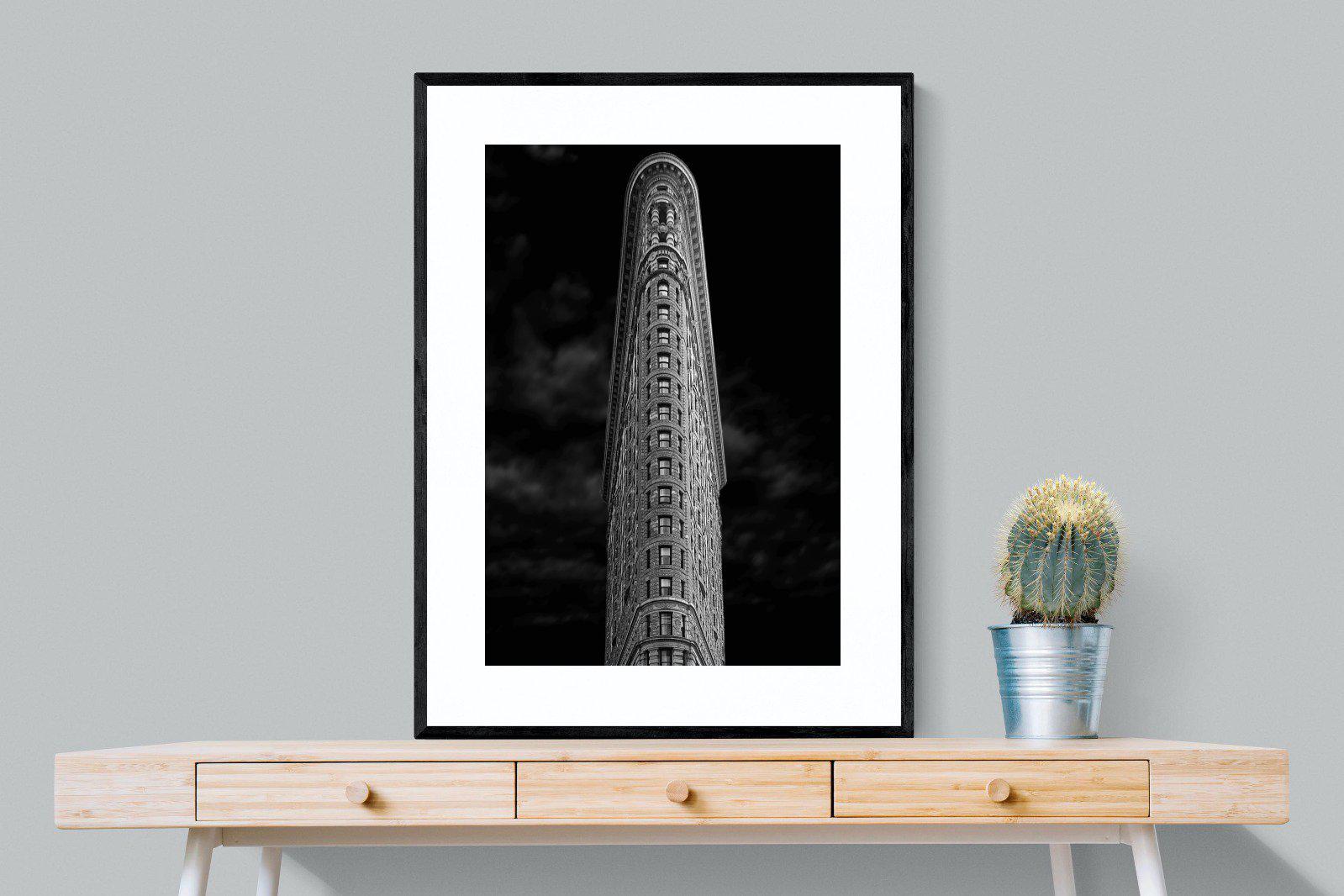 Flatiron-Wall_Art-75 x 100cm-Framed Print-Black-Pixalot