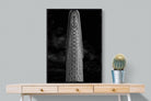 Flatiron-Wall_Art-75 x 100cm-Mounted Canvas-Black-Pixalot