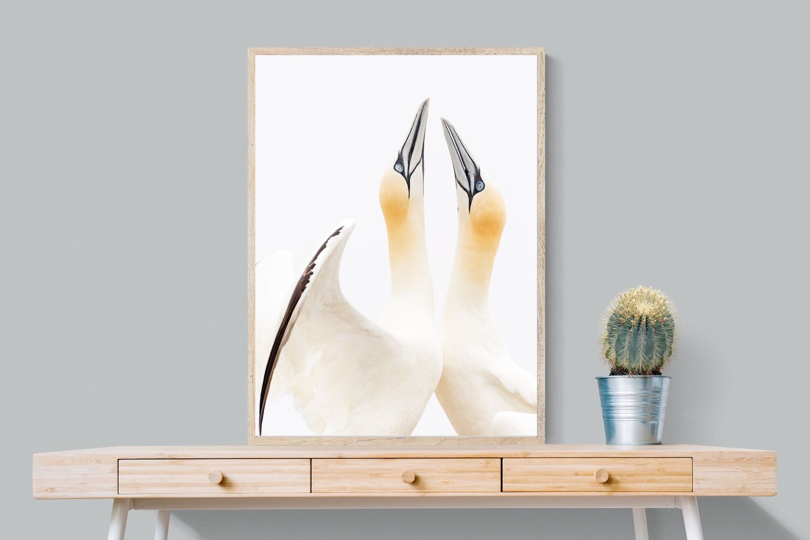 Flirt-Wall_Art-75 x 100cm-Mounted Canvas-Wood-Pixalot