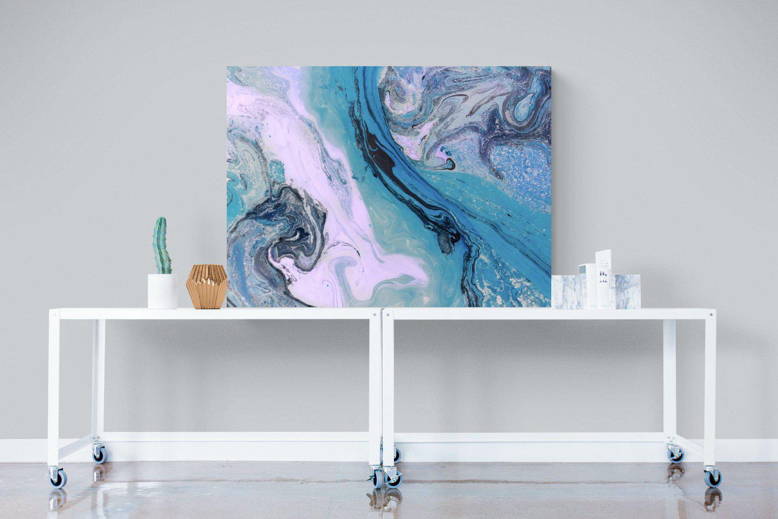 Fluid-Wall_Art-120 x 90cm-Mounted Canvas-No Frame-Pixalot