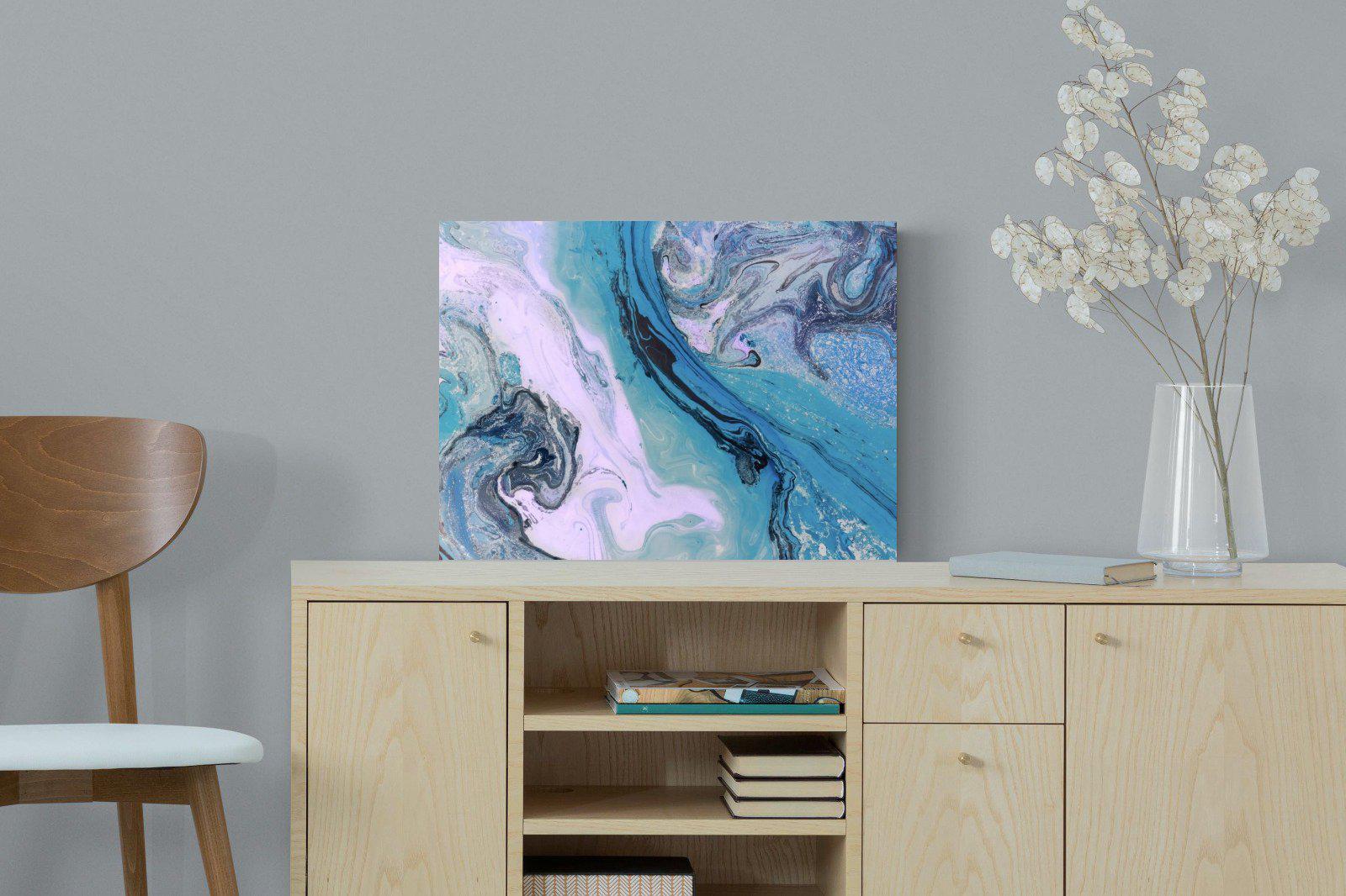 Fluid-Wall_Art-60 x 45cm-Mounted Canvas-No Frame-Pixalot