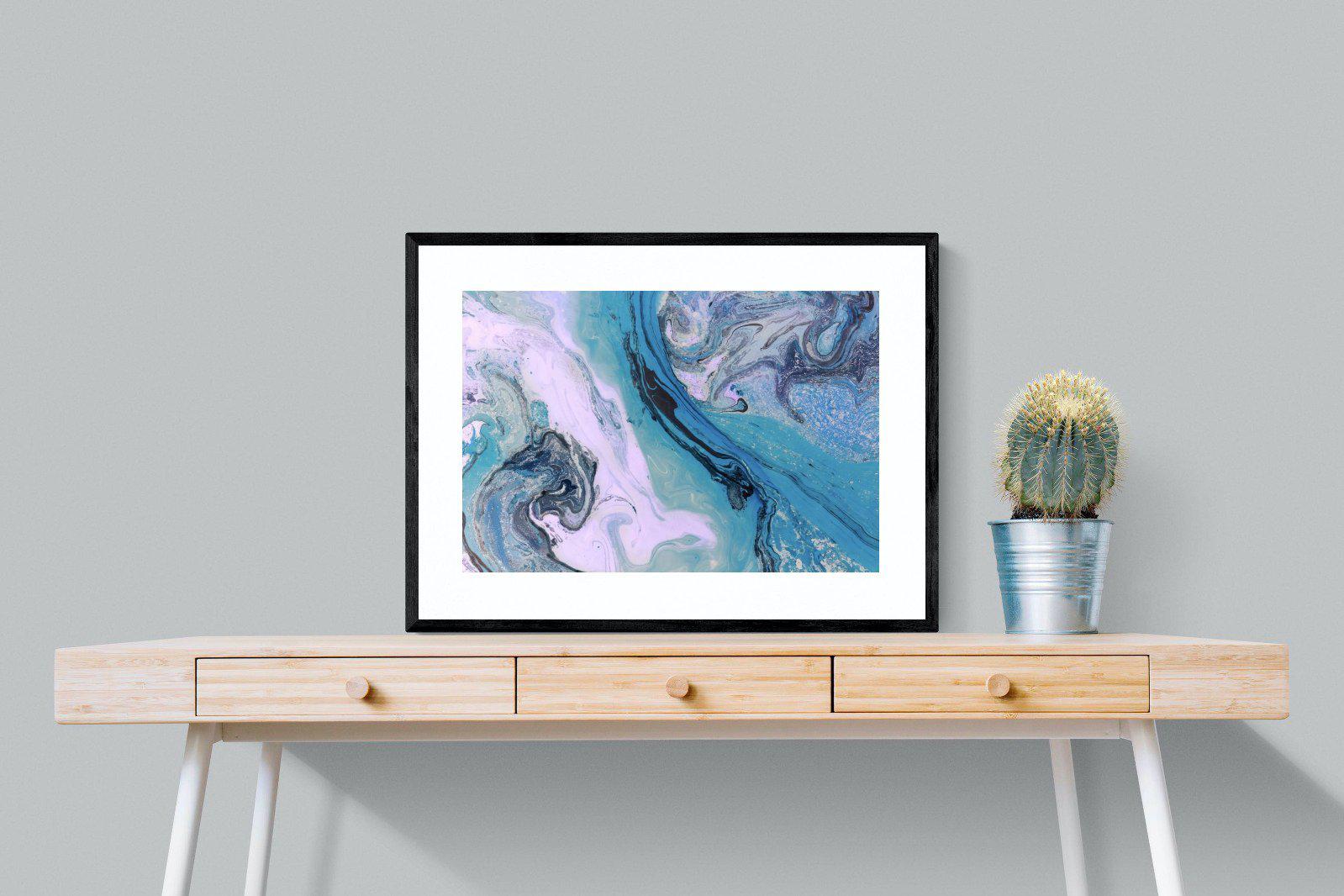 Fluid-Wall_Art-80 x 60cm-Framed Print-Black-Pixalot