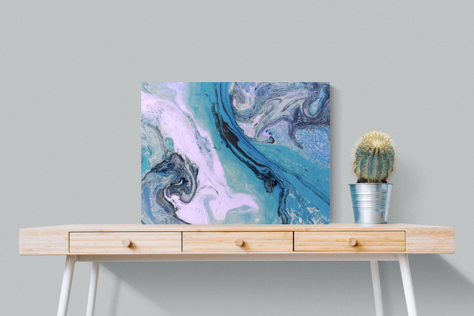 Fluid-Wall_Art-80 x 60cm-Mounted Canvas-No Frame-Pixalot