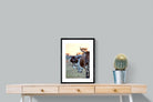 Follow The Leader-Wall_Art-45 x 60cm-Framed Print-Black-Pixalot