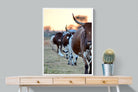 Follow The Leader-Wall_Art-75 x 100cm-Mounted Canvas-White-Pixalot